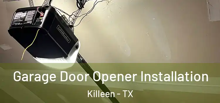  Garage Door Opener Installation Killeen - TX