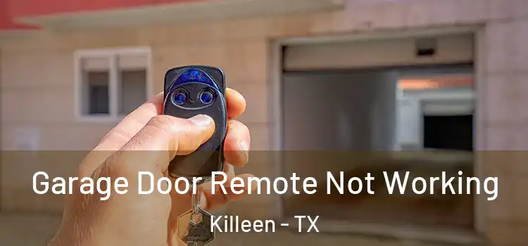  Garage Door Remote Not Working Killeen - TX